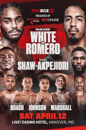 Jordan White vs. Jose Matias Romero movie poster - Entertainment content