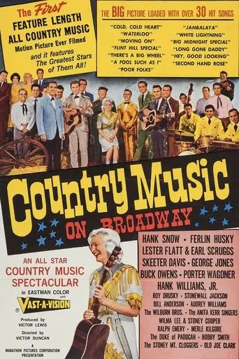 Country Music on Broadway movie poster - Entertainment content