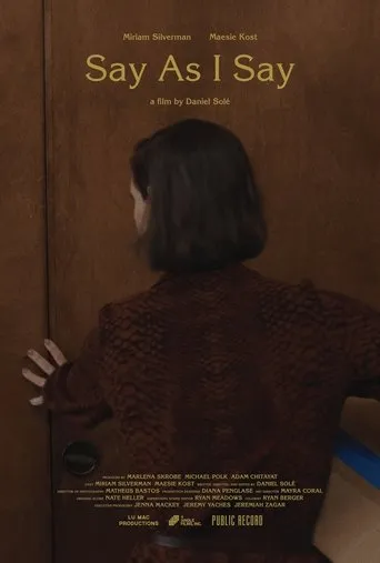 Say as I Say movie poster - Rated 9/10
