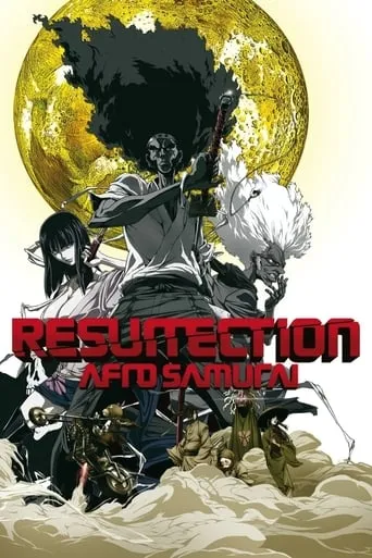 Afro Samurai: Resurrection movie poster - Rated 6.843/10