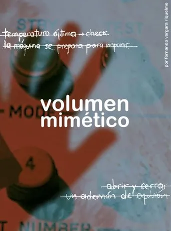 Volumen Mimético movie poster - Entertainment content