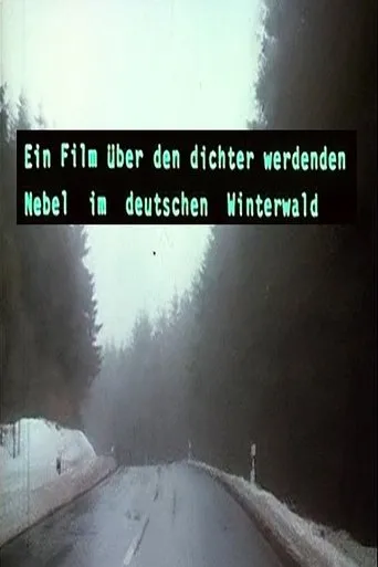 Ein Film über den dichter werdenden Nebel im deutschen Winterwald movie poster - Entertainment content