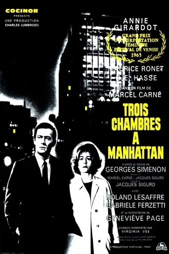 Three Rooms in Manhattan movie poster - Rated 6/10