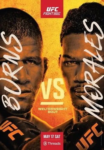 UFC Fight Night 256: Burns vs. Morales movie poster - Entertainment content