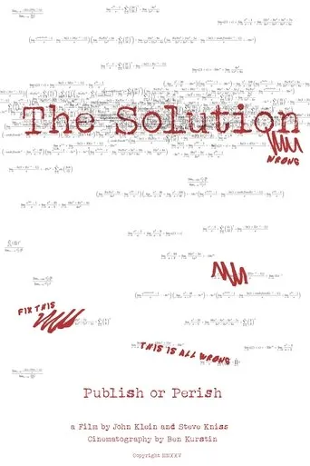 The Solution movie poster - Entertainment content