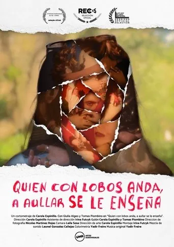 Quien con lobos anda,  a aullar se le enseña movie poster - Entertainment content