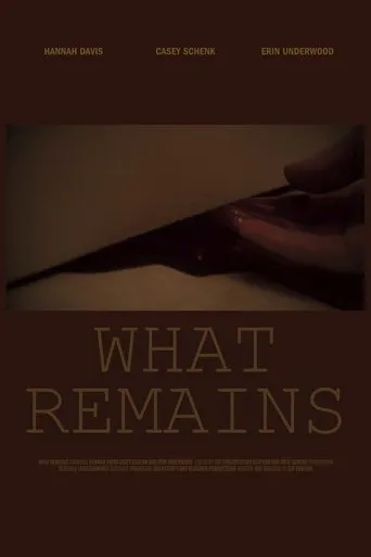 What Remains movie poster - Entertainment content