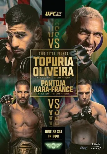 UFC 317: Topuria vs. Oliveira movie poster - Entertainment content