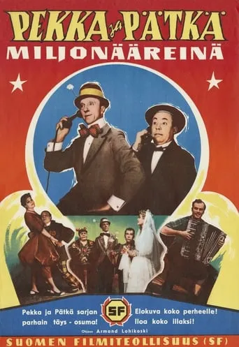 Pekka ja Pätkä miljonääreinä movie poster - Rated 4.4/10