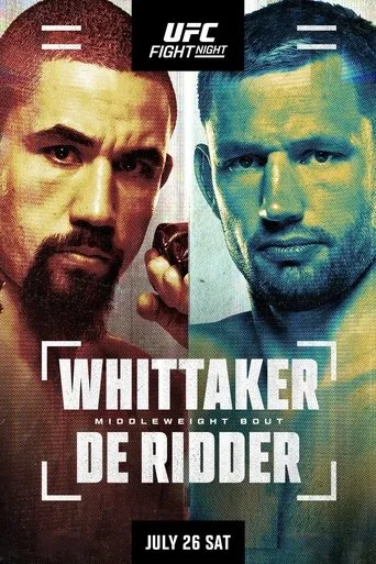 UFC on ABC 9: Whittaker vs. de Ridder movie poster - Entertainment content