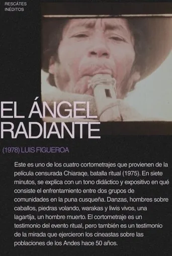 El ángel radiante movie poster - Entertainment content