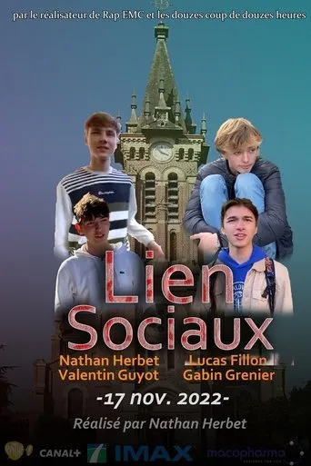 Lien Sociaux movie poster - Rated 10/10