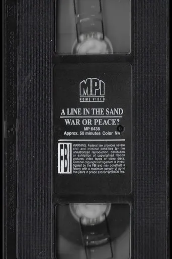 A Line In The Sand War Or Peace With Peter Jennings movie poster - Entertainment content