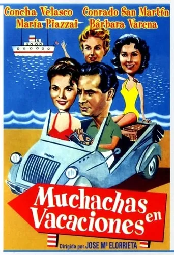 Muchachas en vacaciones movie poster - Rated 4/10