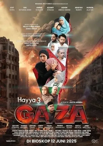 Hayya 3: Gaza movie poster - Rated 5/10