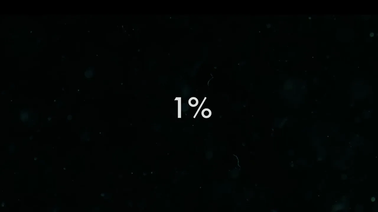 1%