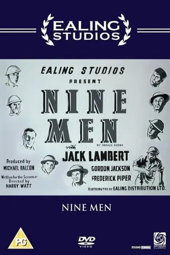Nine Men movie poster - Rated 6.1/10