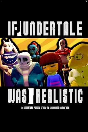 If Undertale was Realistic movie poster - Entertainment content