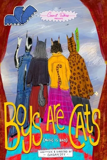 Boys Are Cats (music is bad) movie poster - Entertainment content