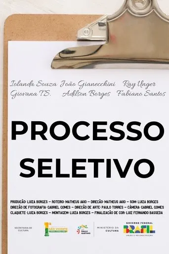 Processo Seletivo movie poster - Entertainment content