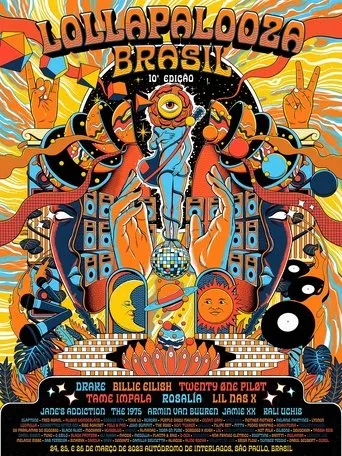 Twenty One Pilots lollapalooza movie poster - Entertainment content