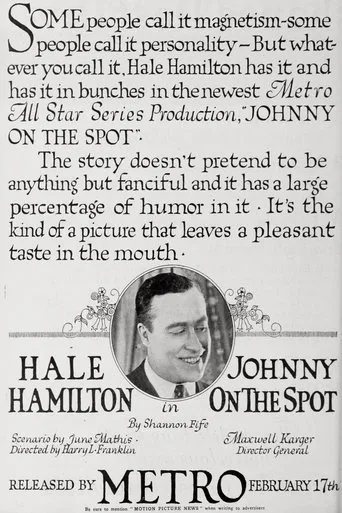 Johnny-on-the-Spot movie poster - Entertainment content