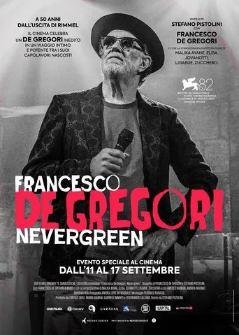 Francesco de Gregori - Nevergreen movie poster - Entertainment content