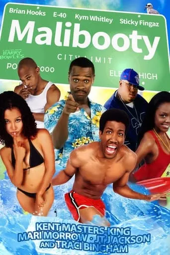 Malibooty movie poster - Rated 2.5/10