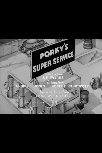 Porky's Super Service movie poster - Rated 5.9/10