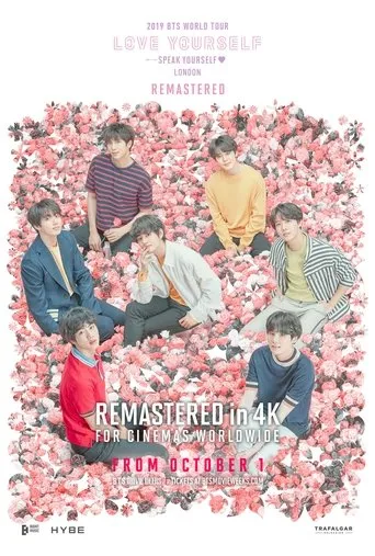 2019 BTS WORLD TOUR 'LOVE YOURSELF: SPEAK YOURSELF' LONDON Remastered movie poster - Entertainment content