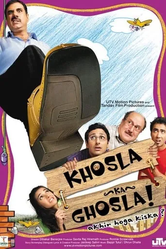 Khosla Ka Ghosla! movie poster - Rated 7.2/10