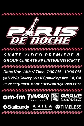 Paris De Noche movie poster - Entertainment content