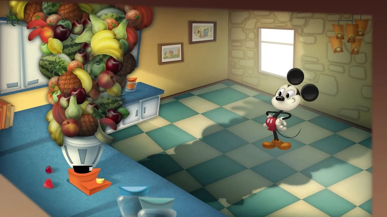 Mickey Mouse & the Juicer of Fruit