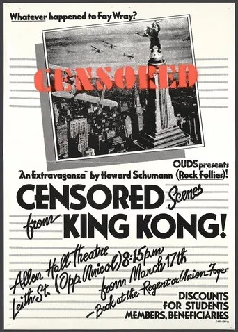 Censored Scenes from King Kong movie poster - Entertainment content