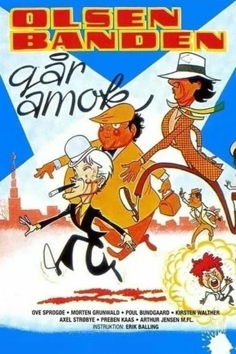 The Olsen Gang Runs Amok movie poster - Rated 6.9/10