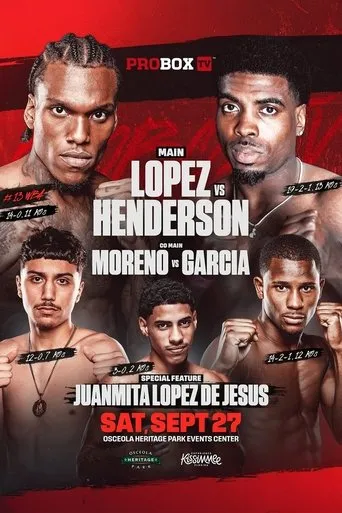 Najee Lopez vs. Kalvin Henderson movie poster - Entertainment content