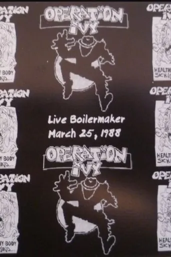 Operation Ivy - Live at the Boilermaker movie poster - Entertainment content