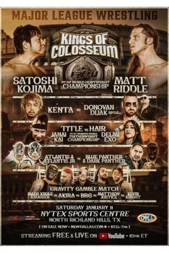 MLW Kings of Colosseum 2025 movie poster - Entertainment content