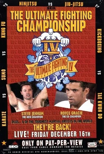 UFC 4: Revenge of the Warriors movie poster - Entertainment content