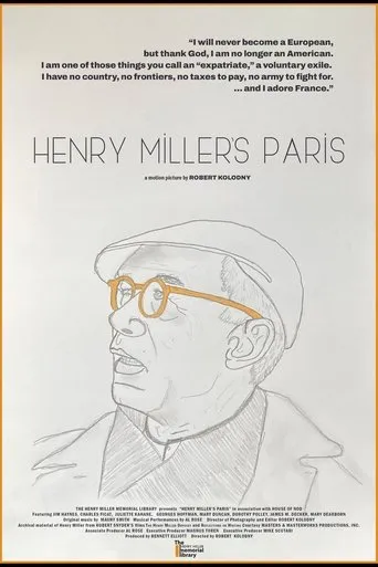Henry Miller's Paris movie poster - Entertainment content