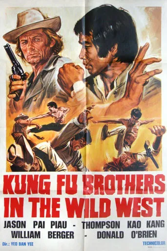 Kung Fu Brothers in the Wild West movie poster - Rated 5.5/10