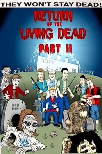 They Won't Stay Dead: A Look at 'Return of the Living Dead Part II' movie poster - Rated 5.7/10