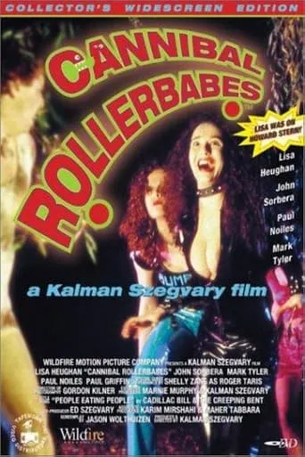 Cannibal Rollerbabes movie poster - Rated 3/10