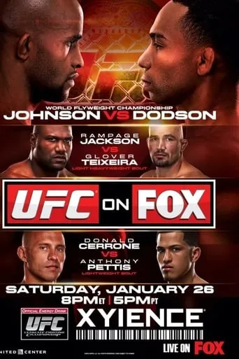 UFC on Fox 6: Johnson vs. Dodson movie poster - Rated 9/10