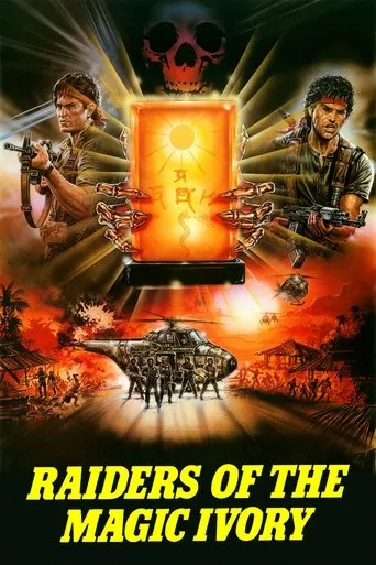 Raiders of the Magic Ivory movie poster - Rated 6/10