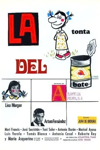 La tonta del bote movie poster - Rated 5.4/10