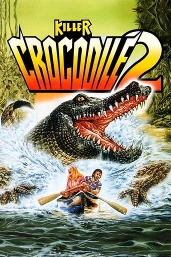 Killer Crocodile 2 movie poster - Rated 5.6/10