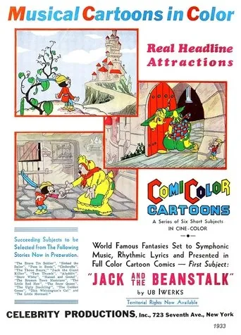 Jack and the Beanstalk movie poster - Rated 6.2/10