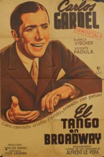 El tango en Broadway movie poster - Rated 6.3/10