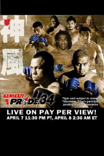 Pride 34: Kamikaze movie poster - Rated 5/10